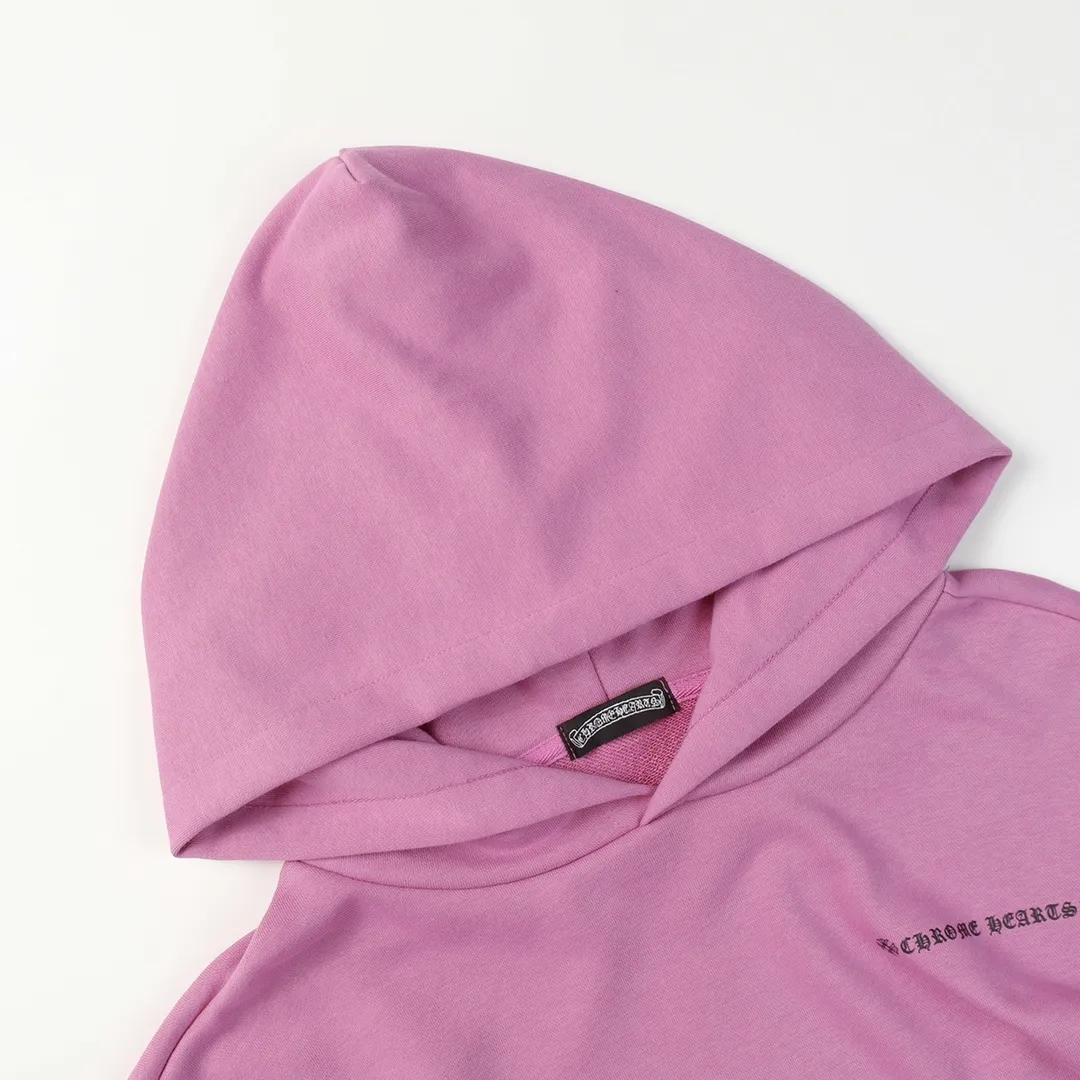P240 Cross-border model, please do not place an order if you are pursuing quality -Chrome Hearts/Chrome Hearts 23ss graffiti spoof lips👄 printed hooded sweatshirt -High weight, high density and high quality. The wool is soft, delicate and skin-friendly. It feels soft and silky. It has excellent warmth and skin-friendly properties.